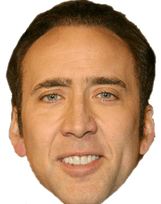 Nicolas Cage Face